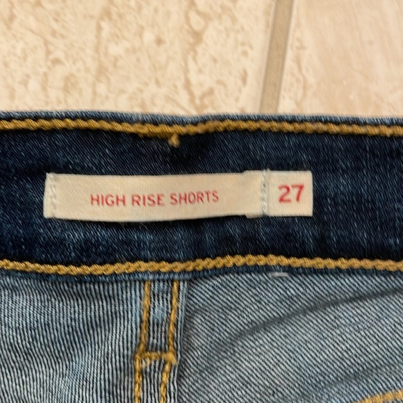 Levi's 501 Blue Jean Shorts - Picture 3 of 3